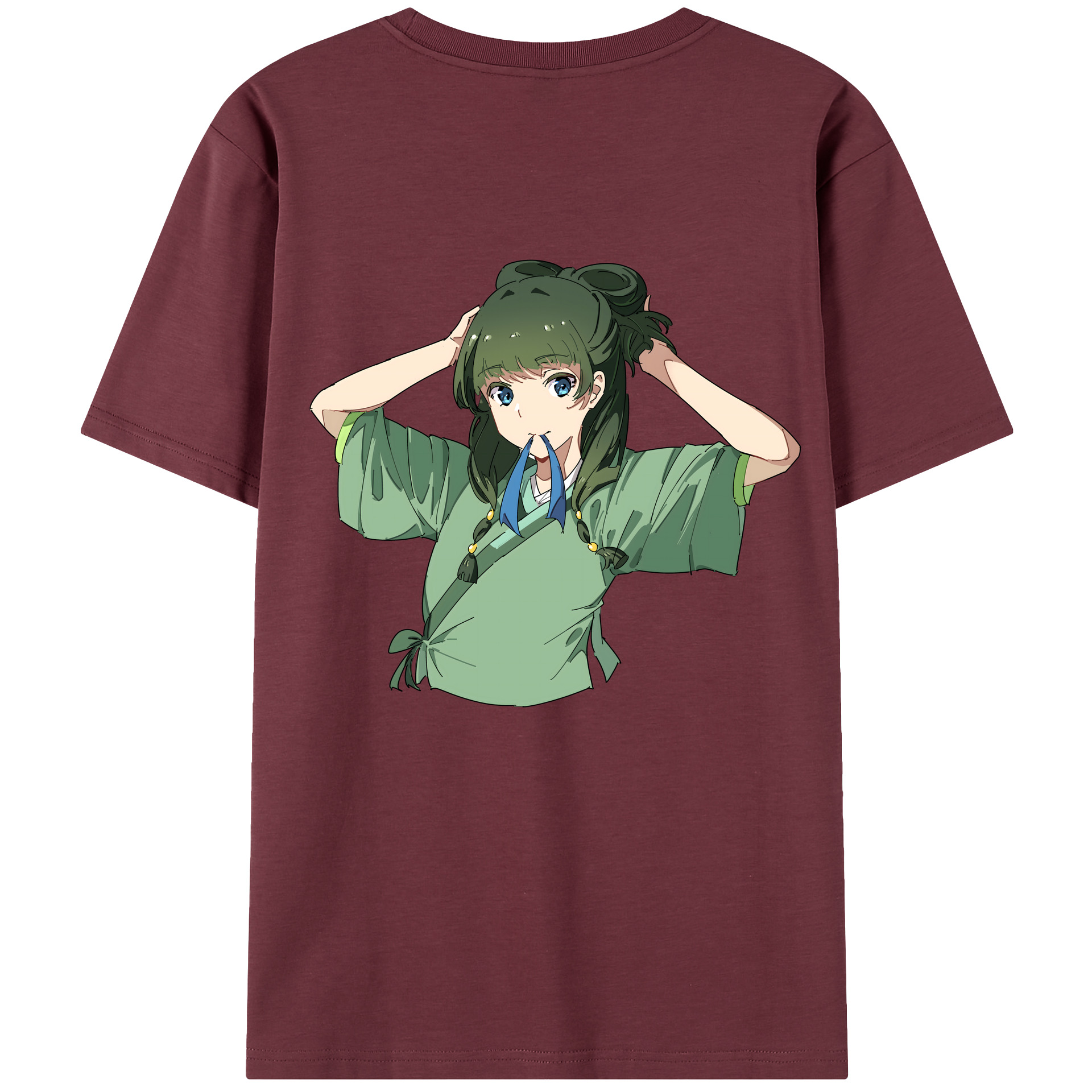 （画像用） 薬屋のひとりごと The Apothecary Diaries 綿100％半袖Tシャツ（背面プリント）
